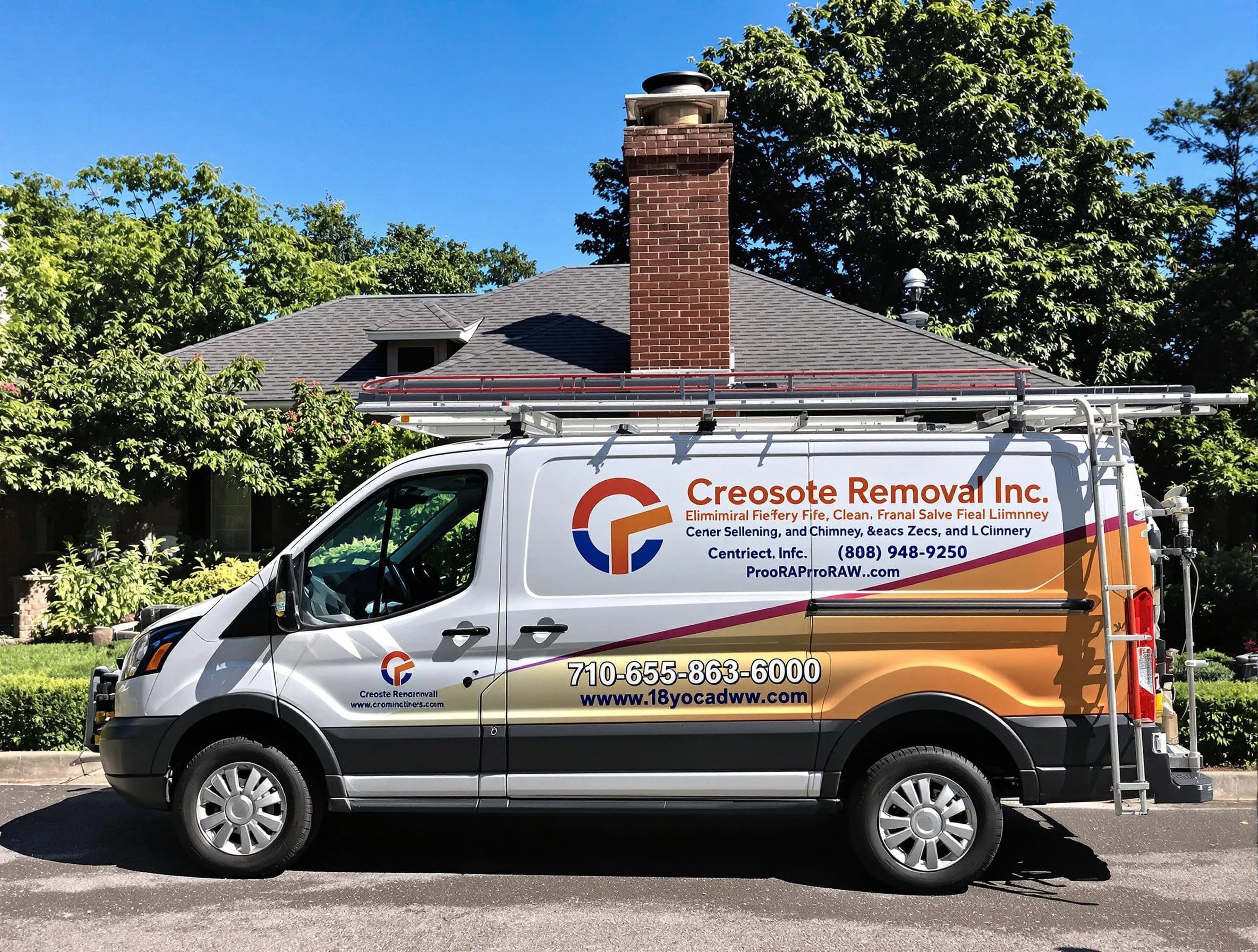 Somerset Chimney Sweep technician removing creosote safely in Somerset, NJ